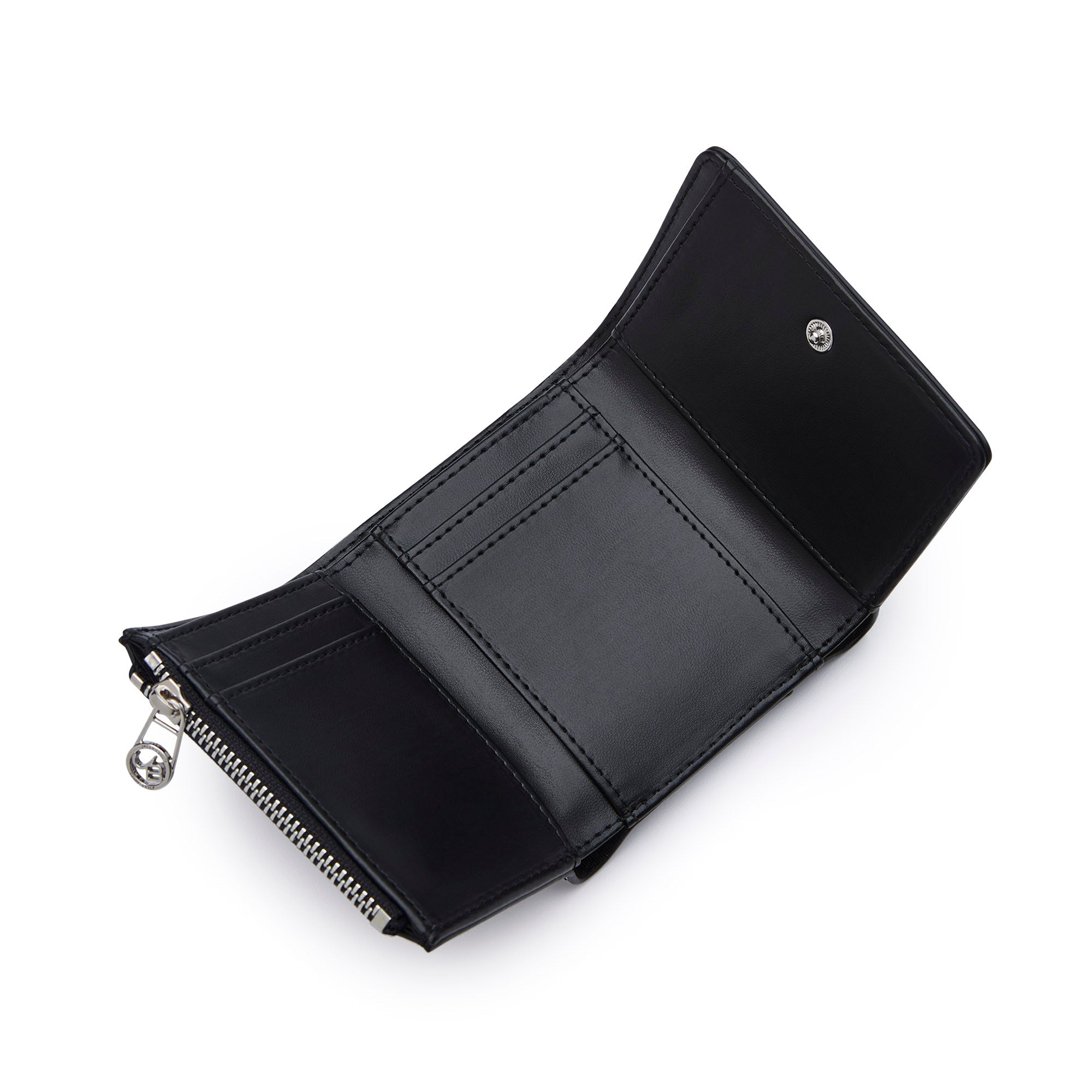 Doji Short Wallet Black
