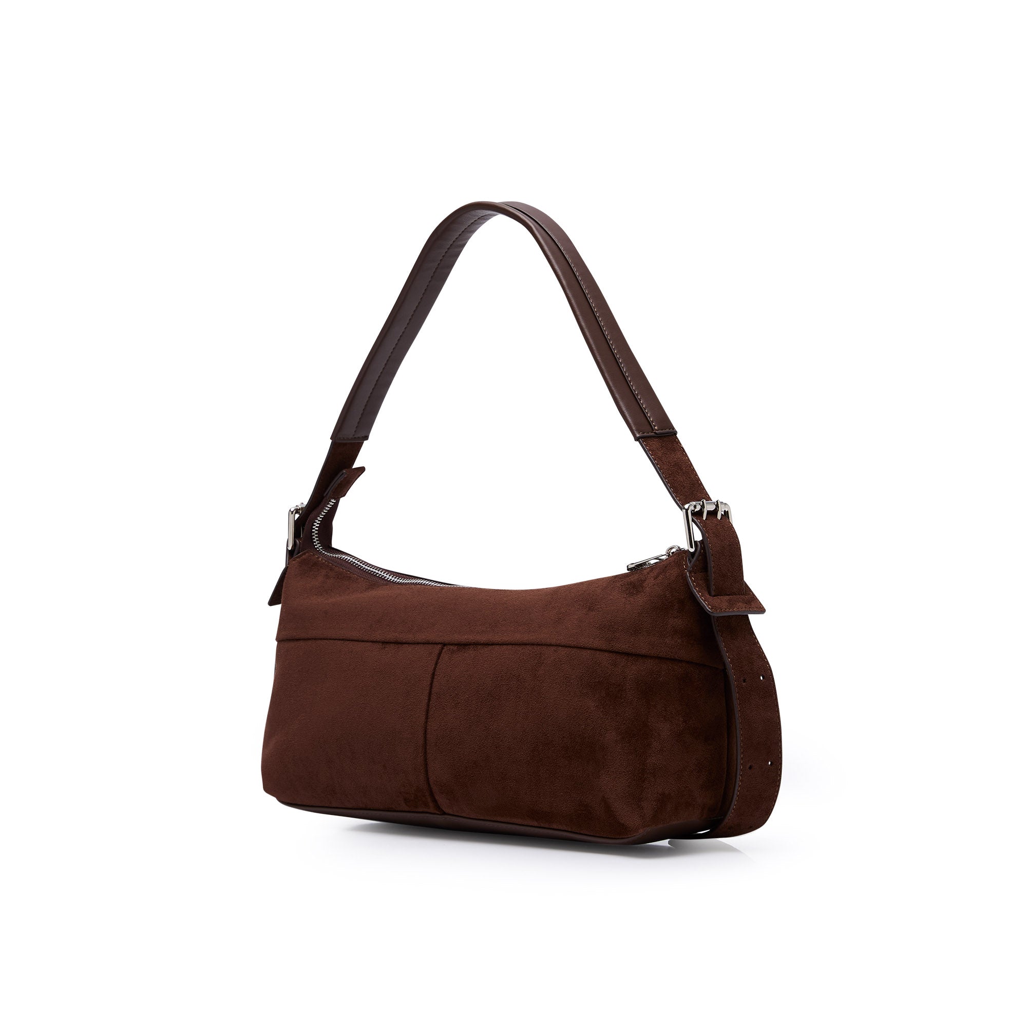  กระเป๋าสะพายไหล่ Charl Dark Brown