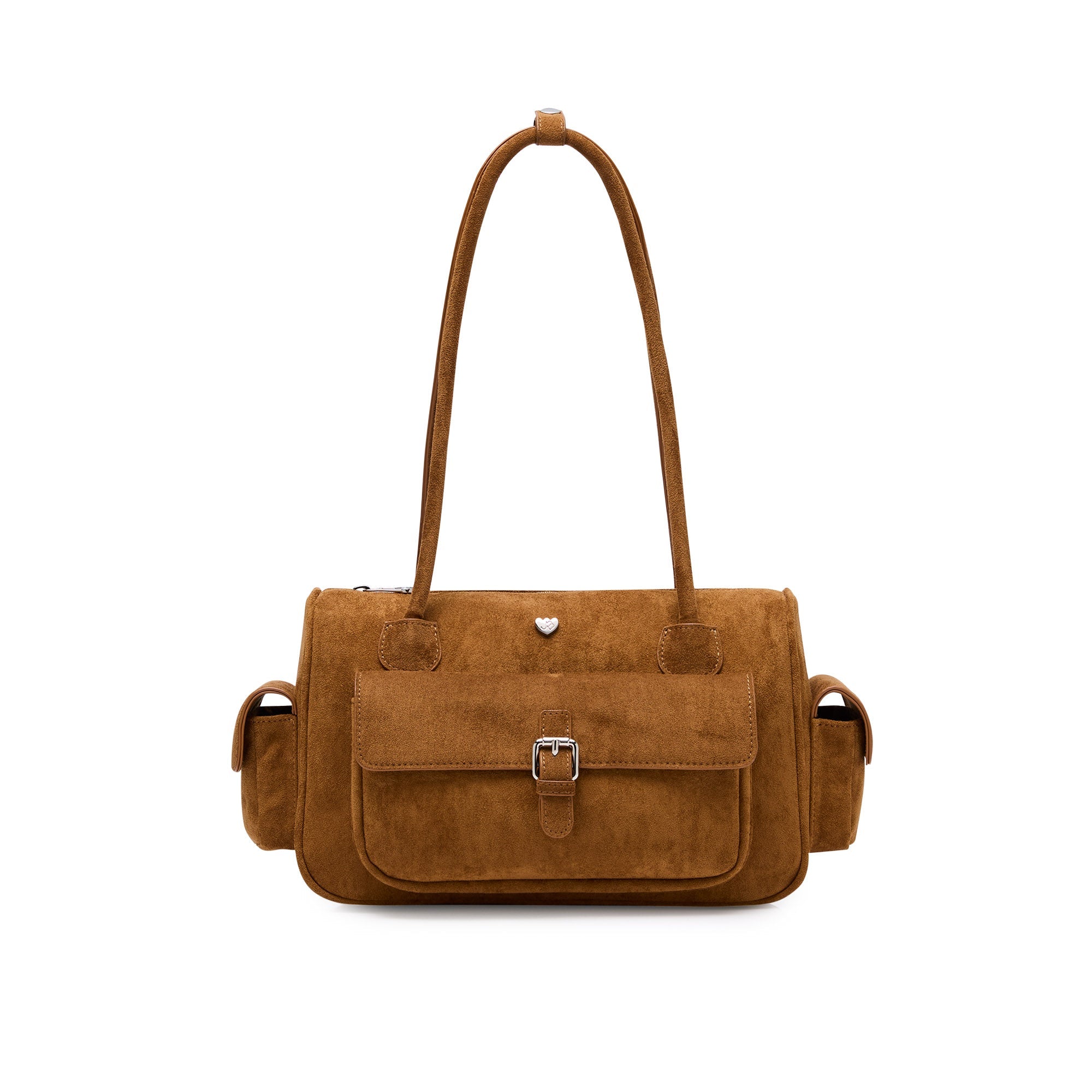 Chap Shoulder Bag Brown