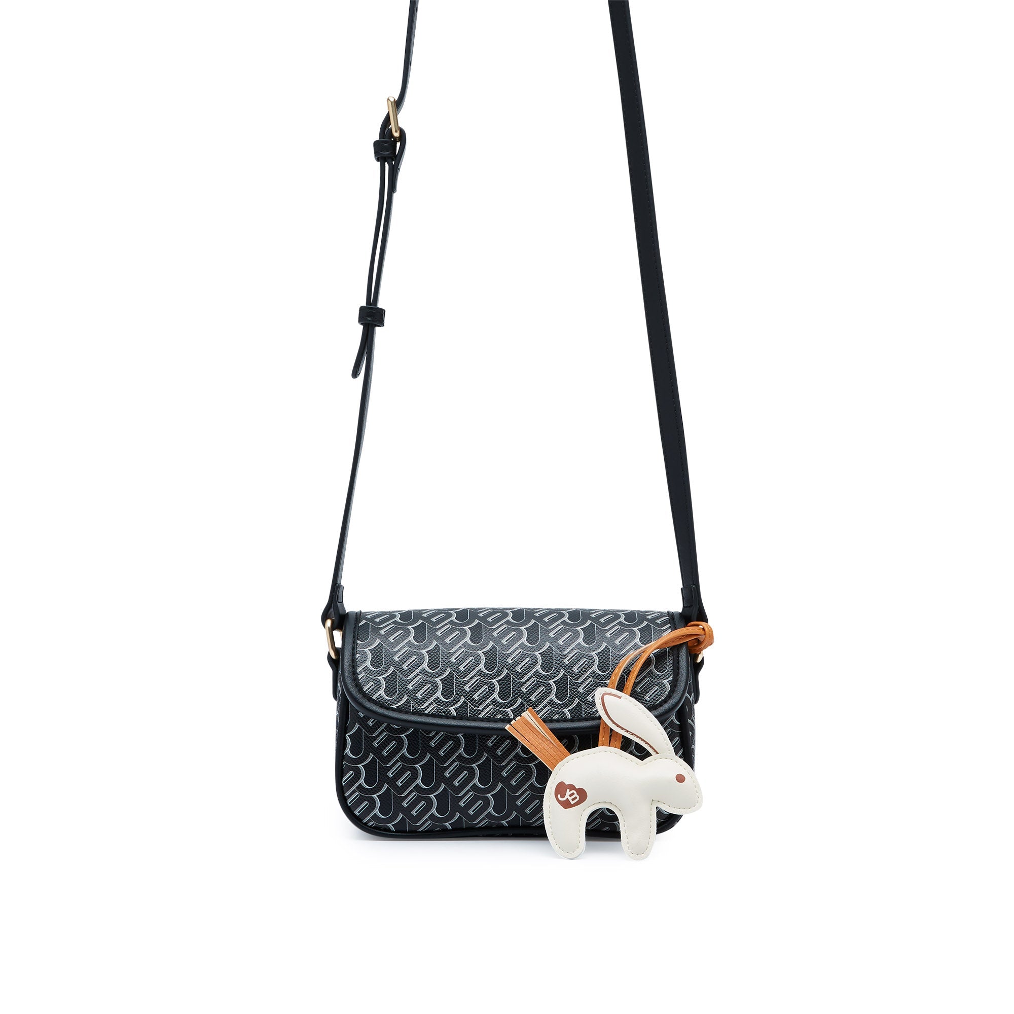 กระเป๋าสะพายข้าง Gemma Printed Black