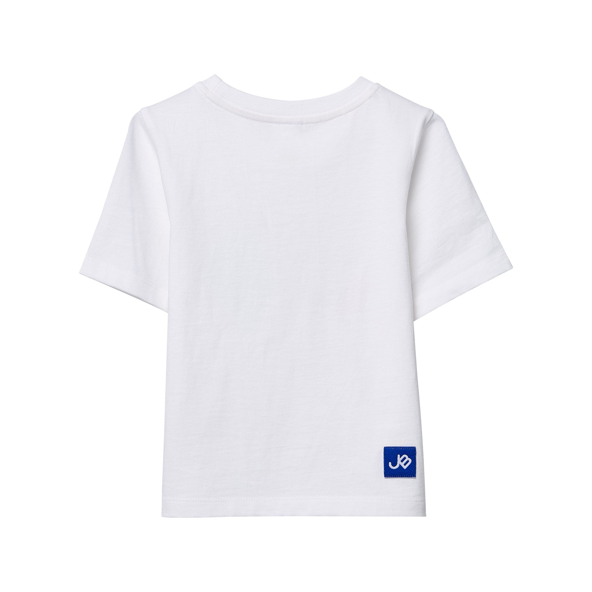 Logo Short Sleeve T-Shirt For Mini Girls White