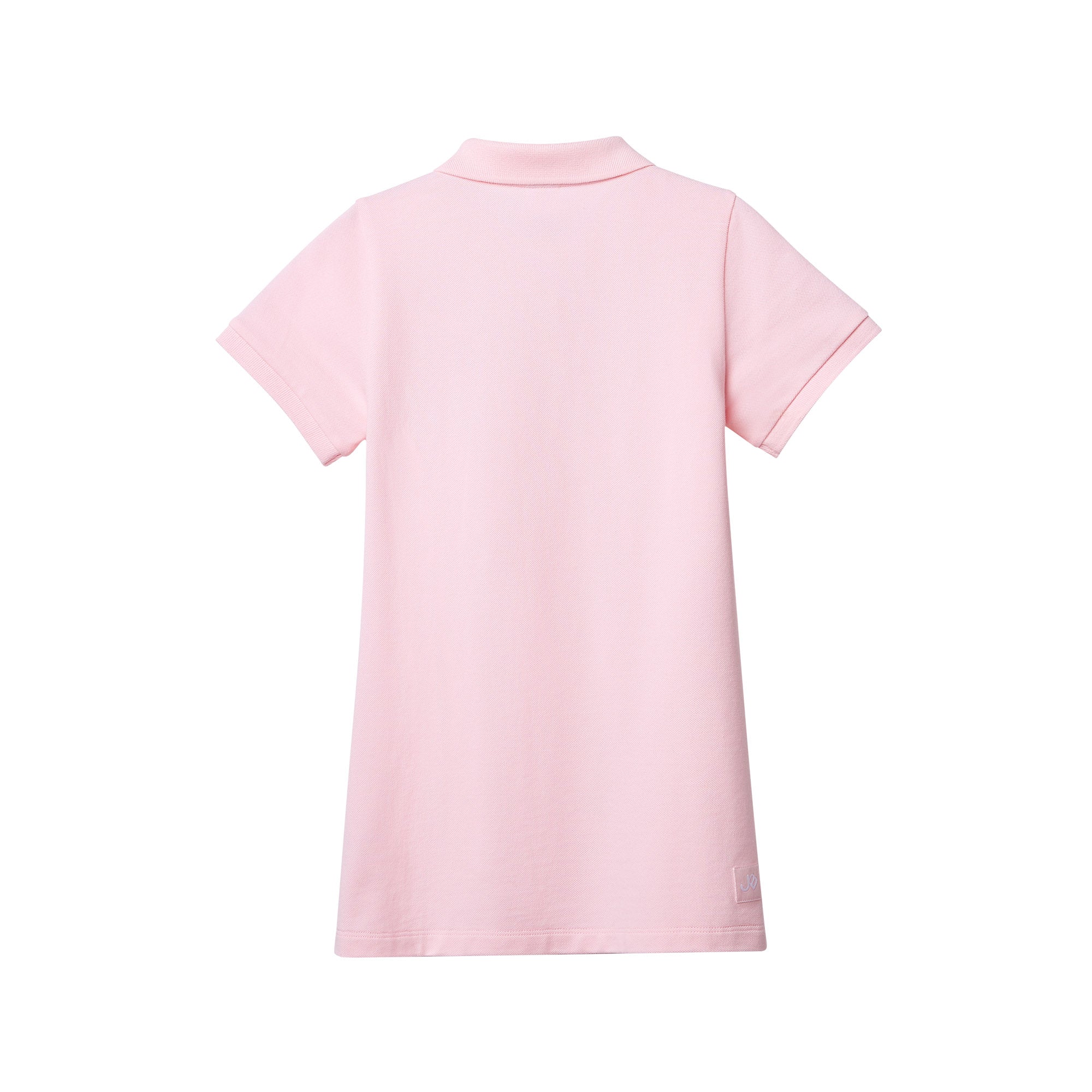 เดรสสั้นโปโลปักลาย Jerme สำหรับเด็กผู้หญิง Pink