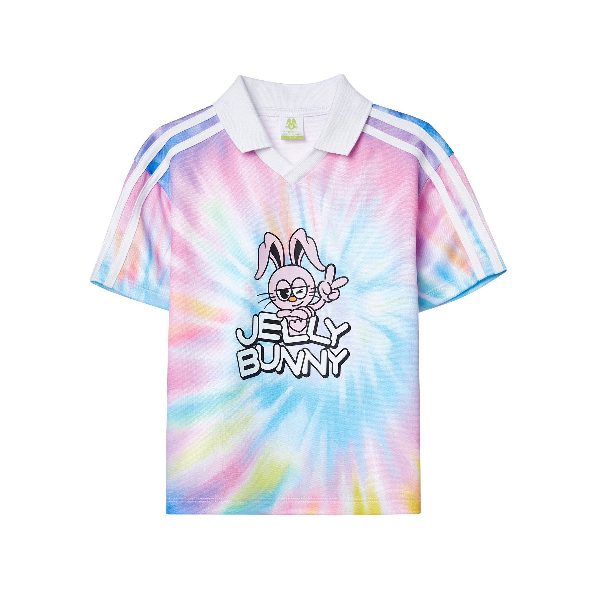 Jerme Tie-Die Football T-Shirt For Mini Girls Multi Color