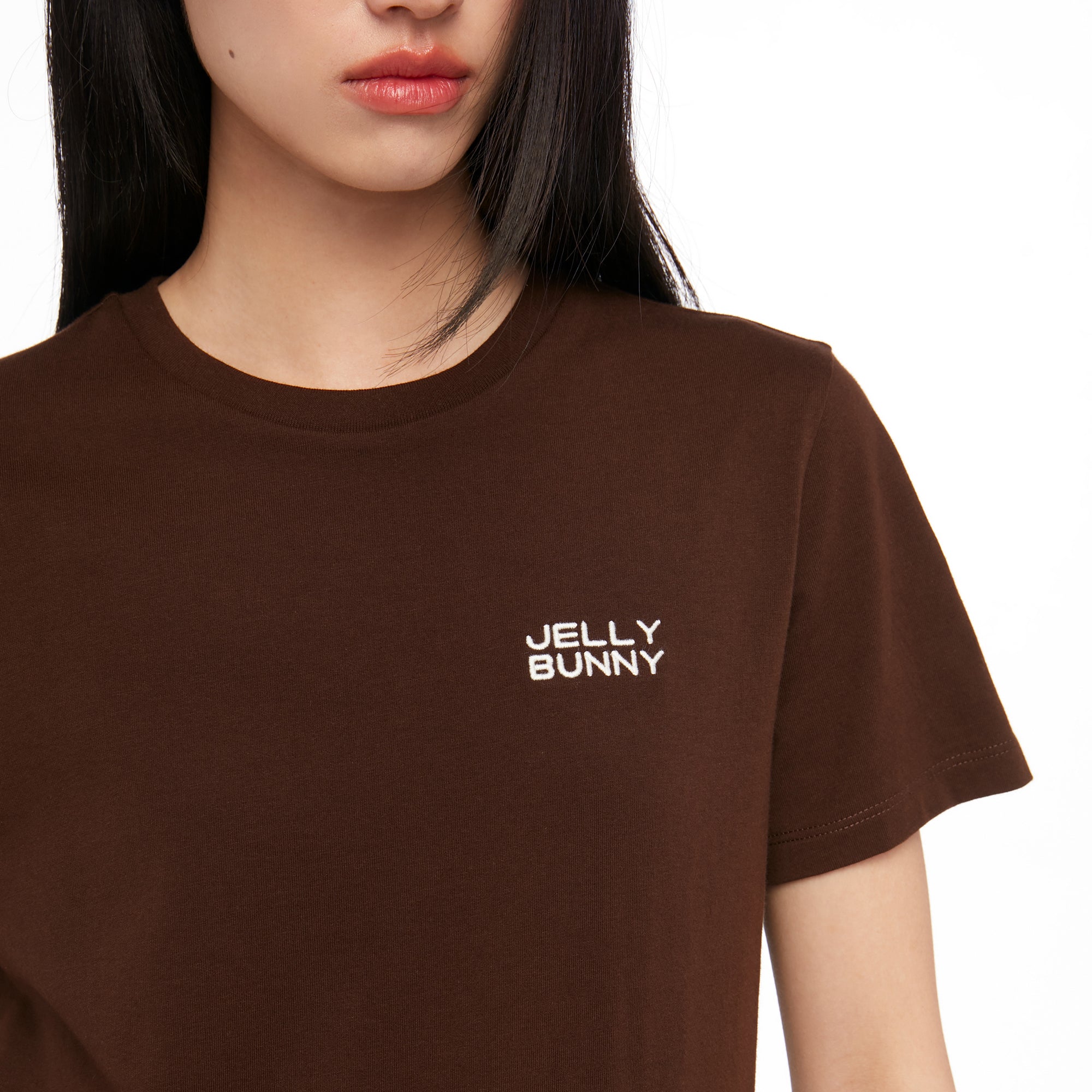 Logo Basic T-Shirt Brown
