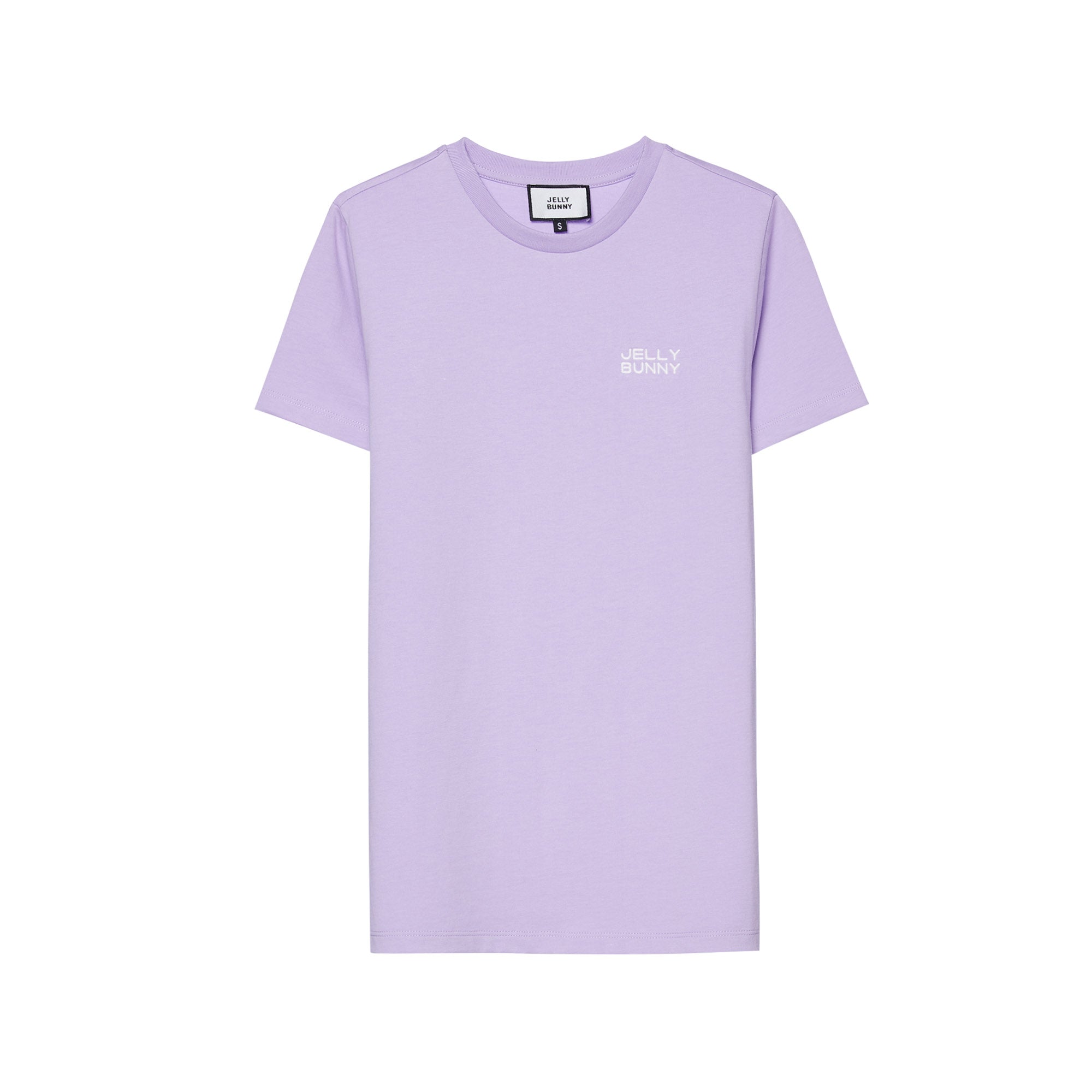 เสื้อยืดแขนสั้นปักโลโก้ Purple