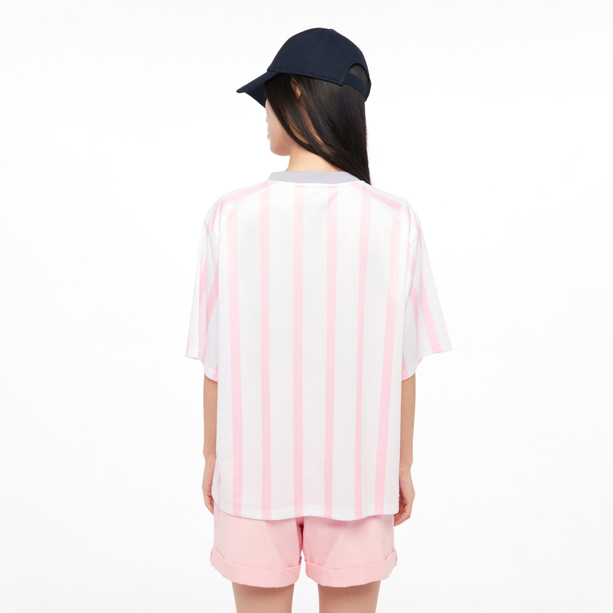 Stripe Playful Jerme T-Shirt Pink