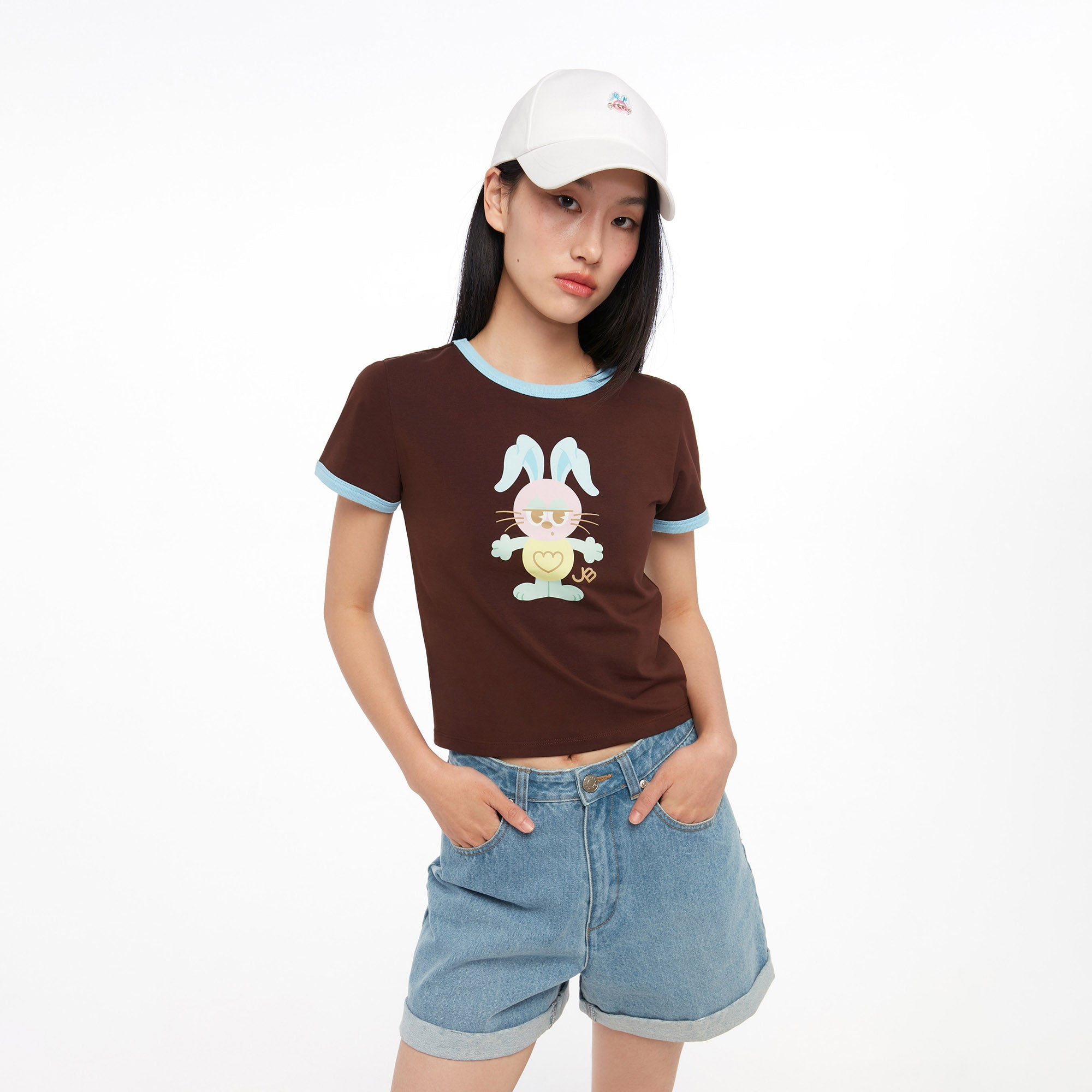 Grumpy Jerme T-Shirt Brown