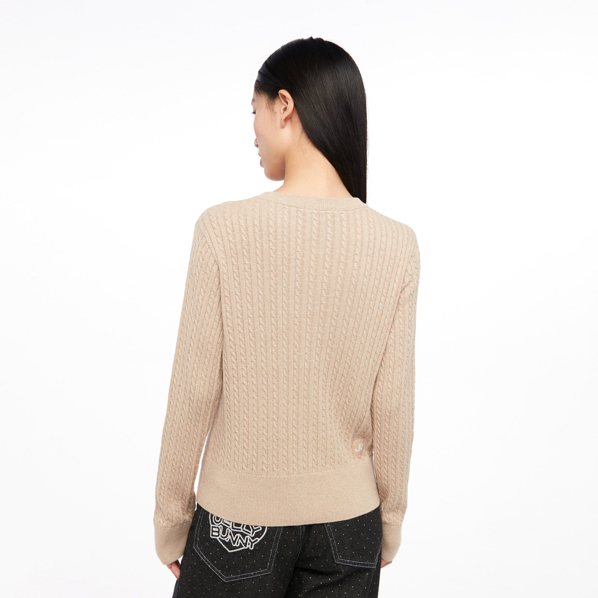 Jerme Long Sleeve Cardigan Brown