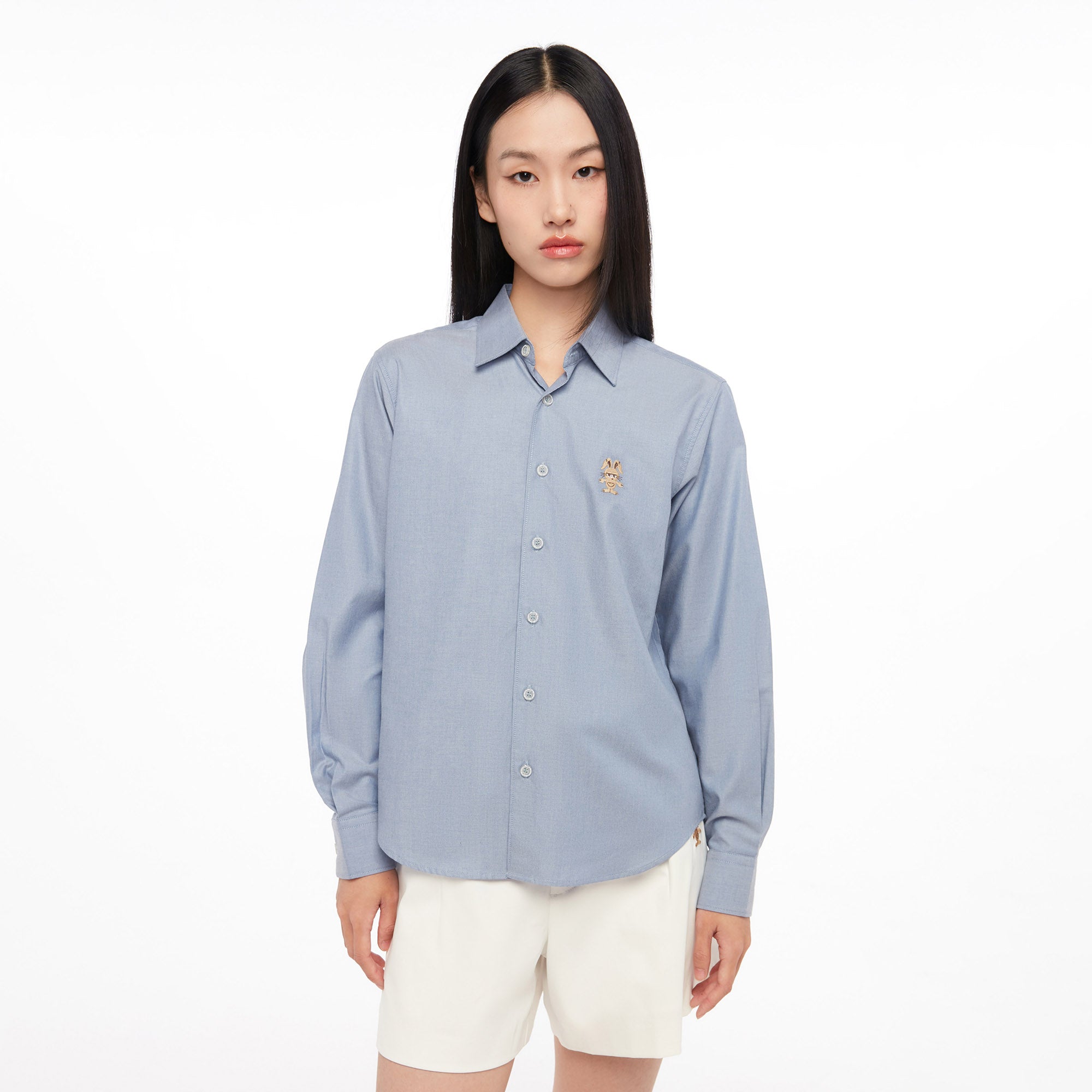 Jerme Long Sleeve Shirt Blue