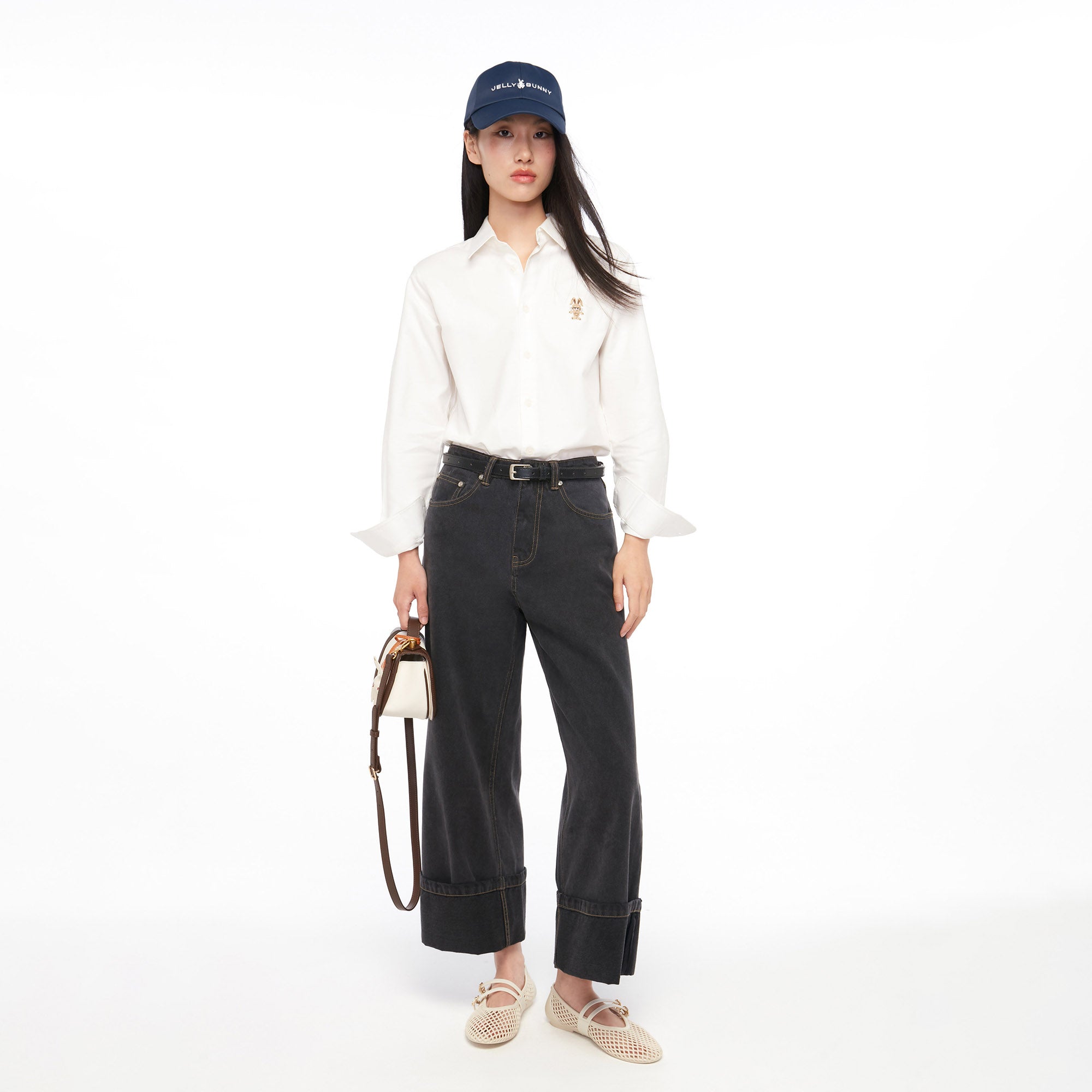 Jerme Long Sleeve Shirt White