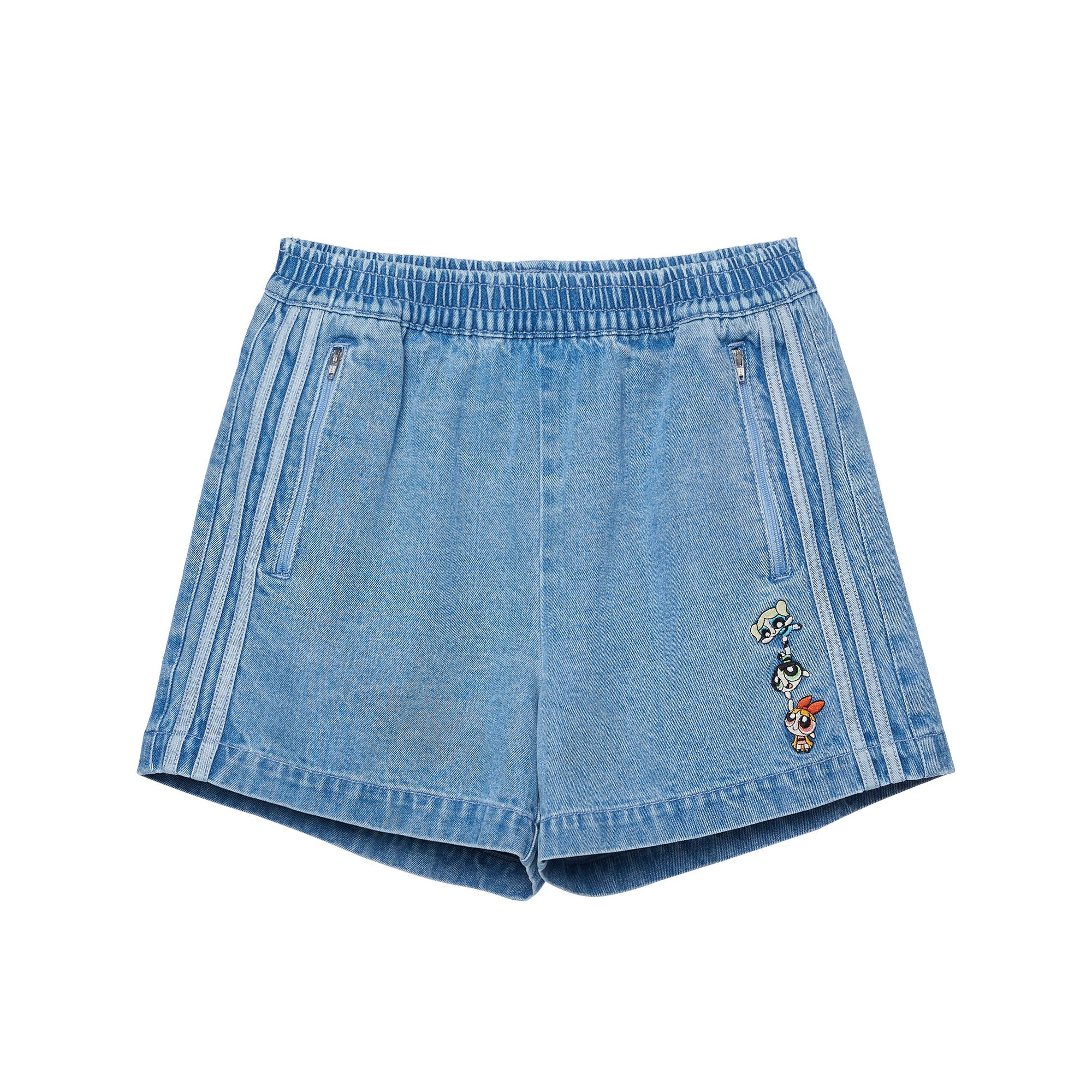 Powerpuff Girl Denim Shorts Blue