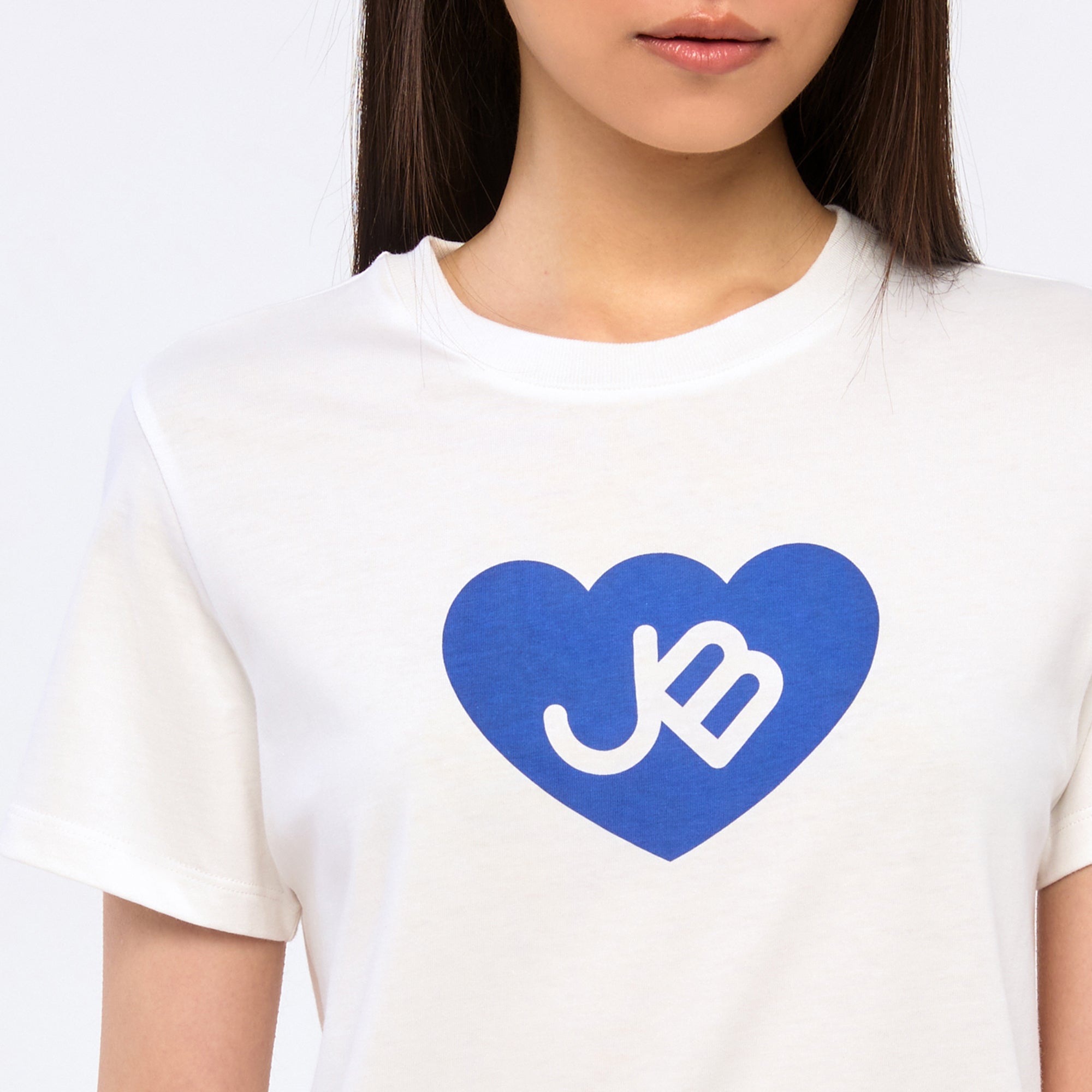 Jb Heart T-Shirt Blue