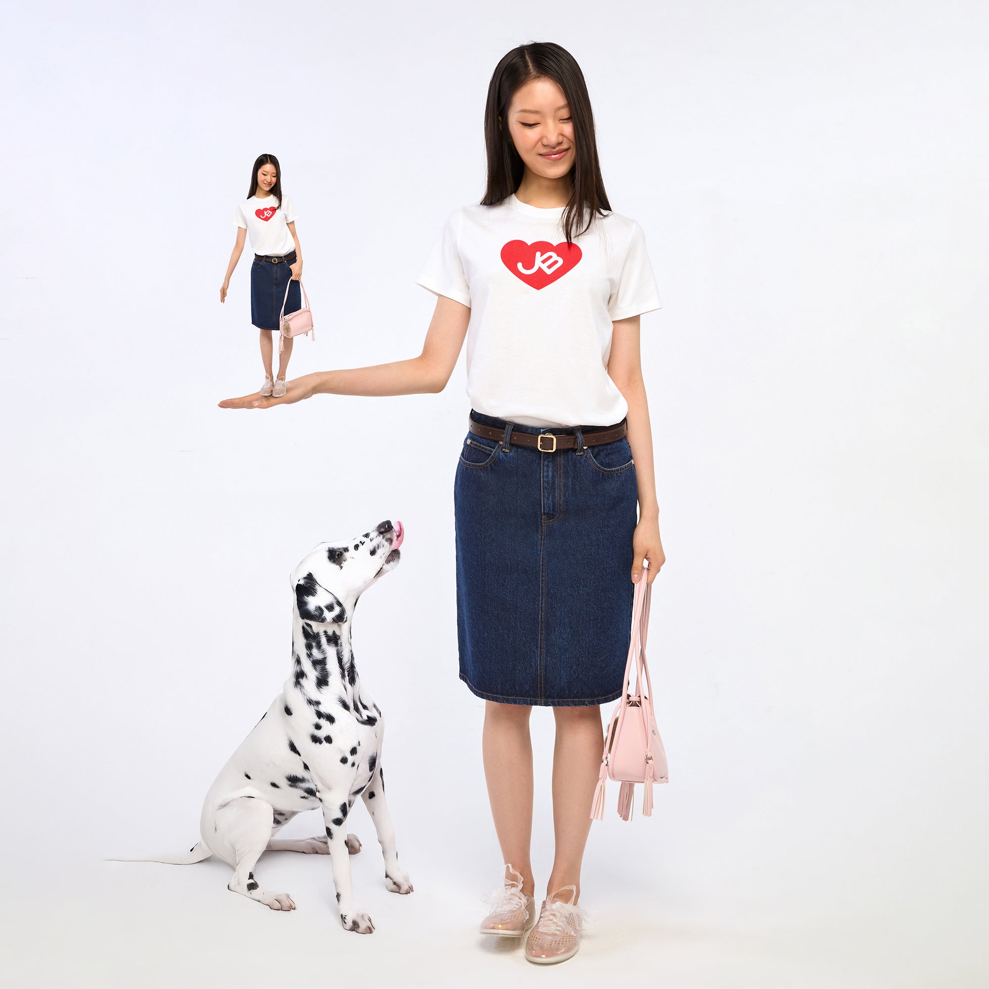 Jb Heart T-Shirt Red