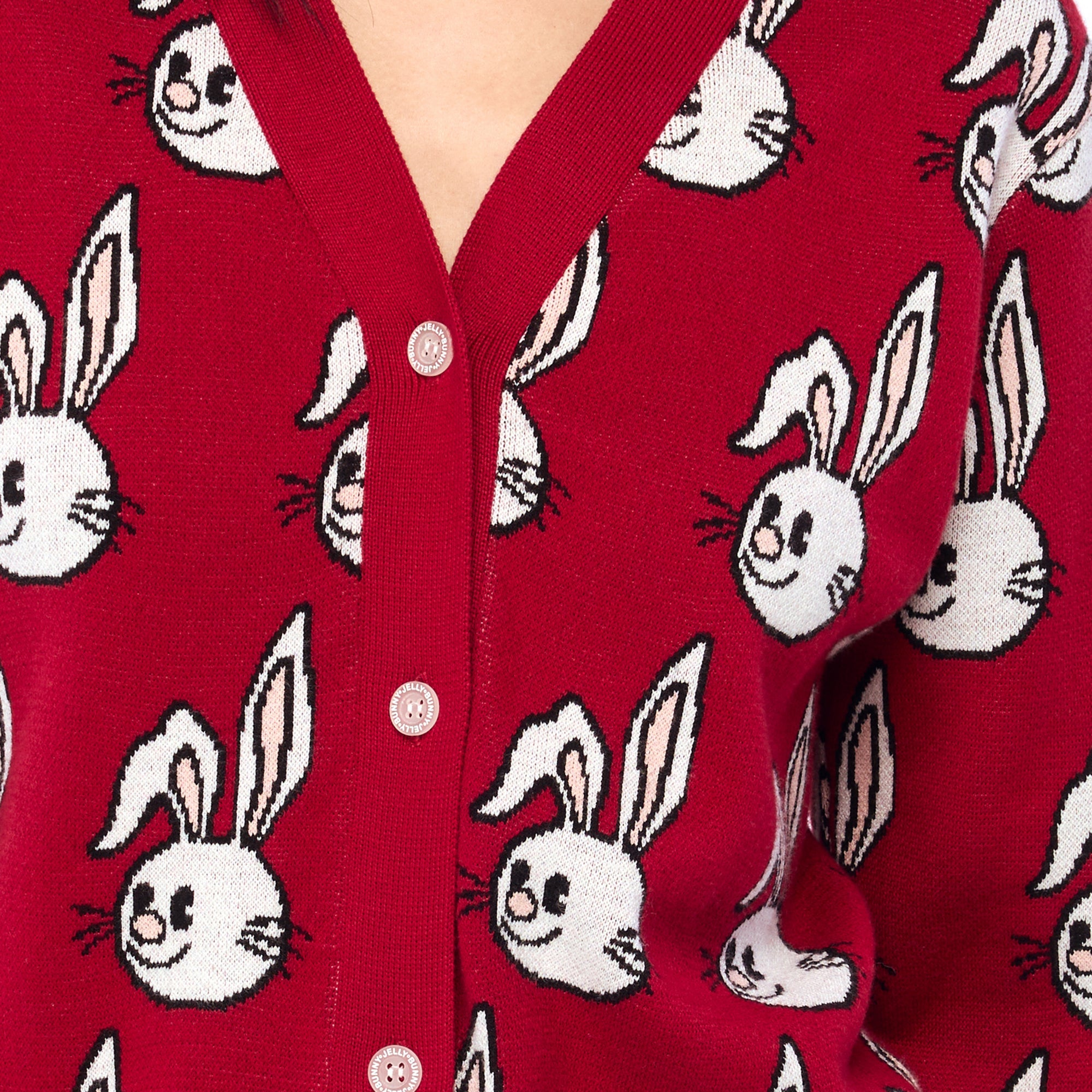 All Over Jerme Cardigan Red