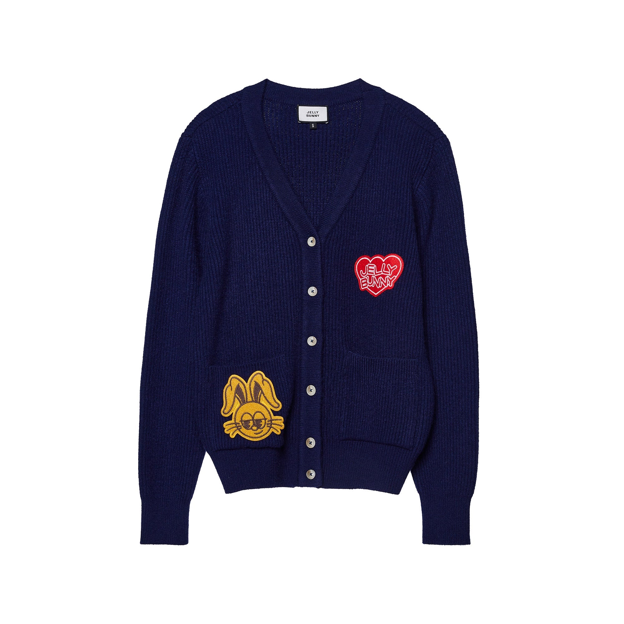 Jerme With Patch Cardigan Navy