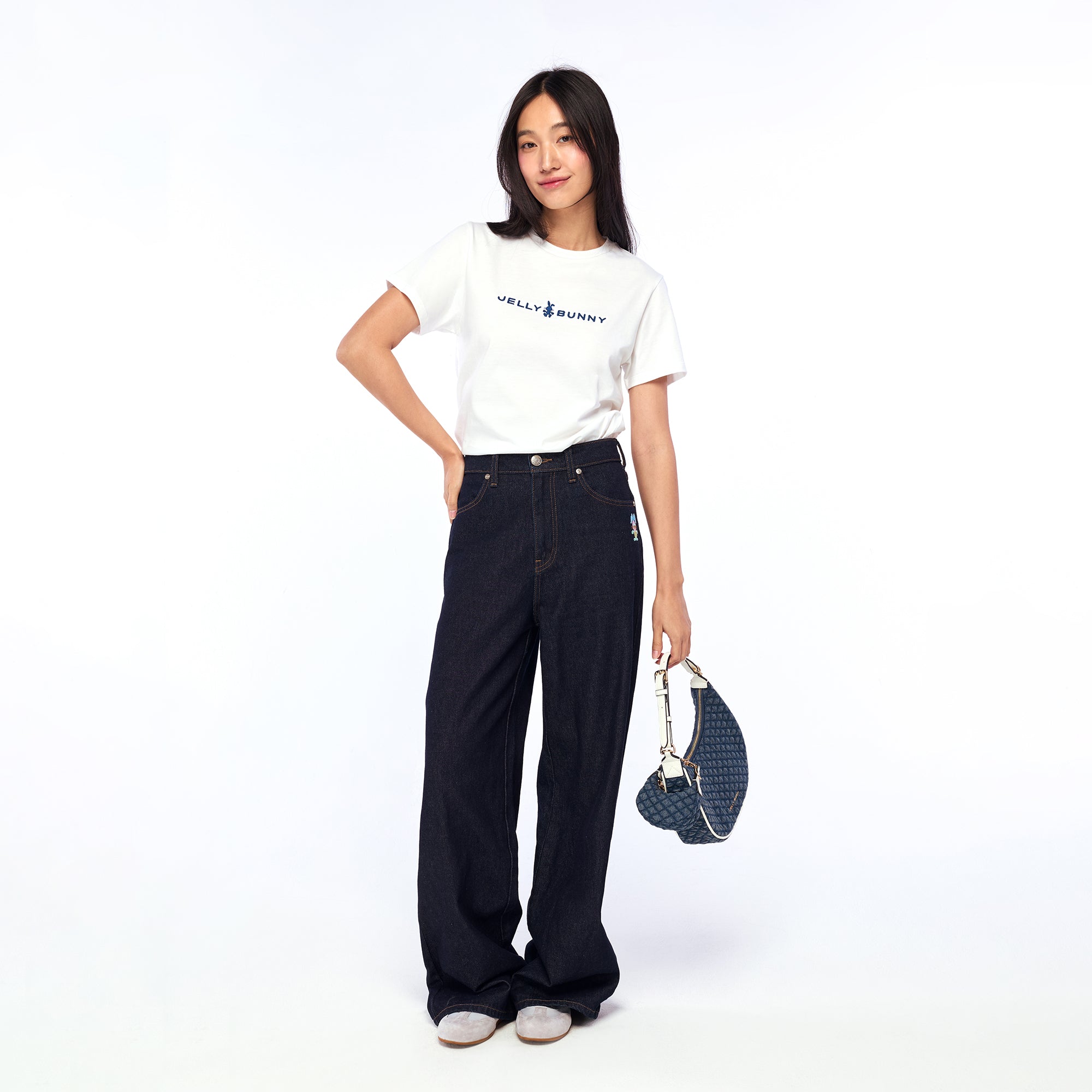 Logo Regular Fit T-Shirt White