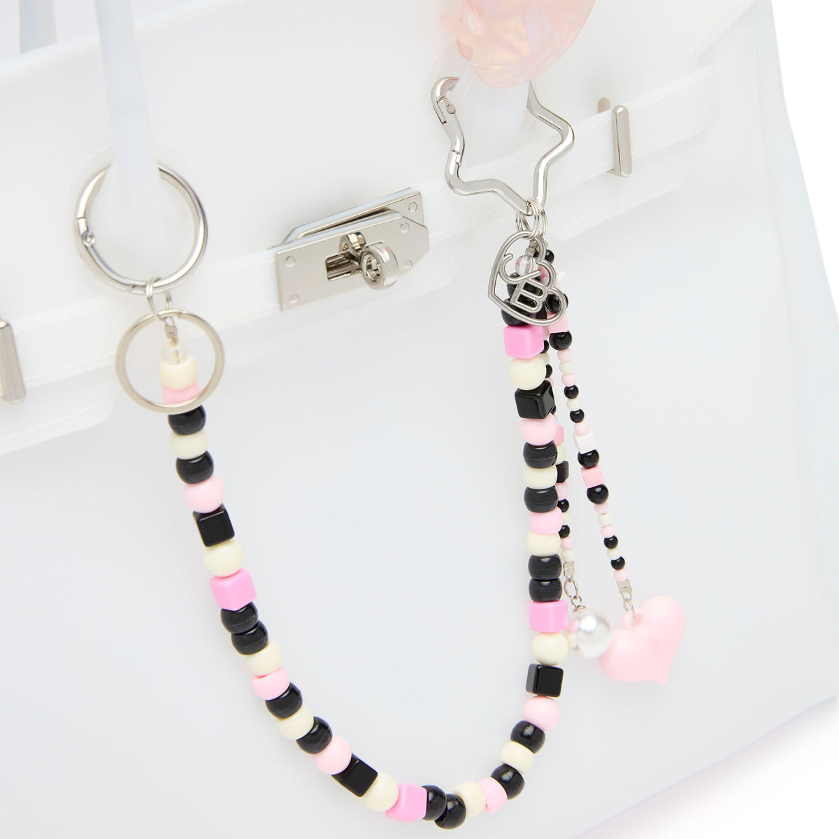 Jollie Handle Bag White