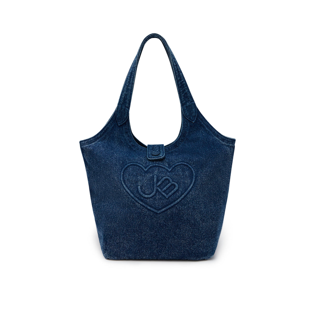 Mari Denim M Tote Bag Blue