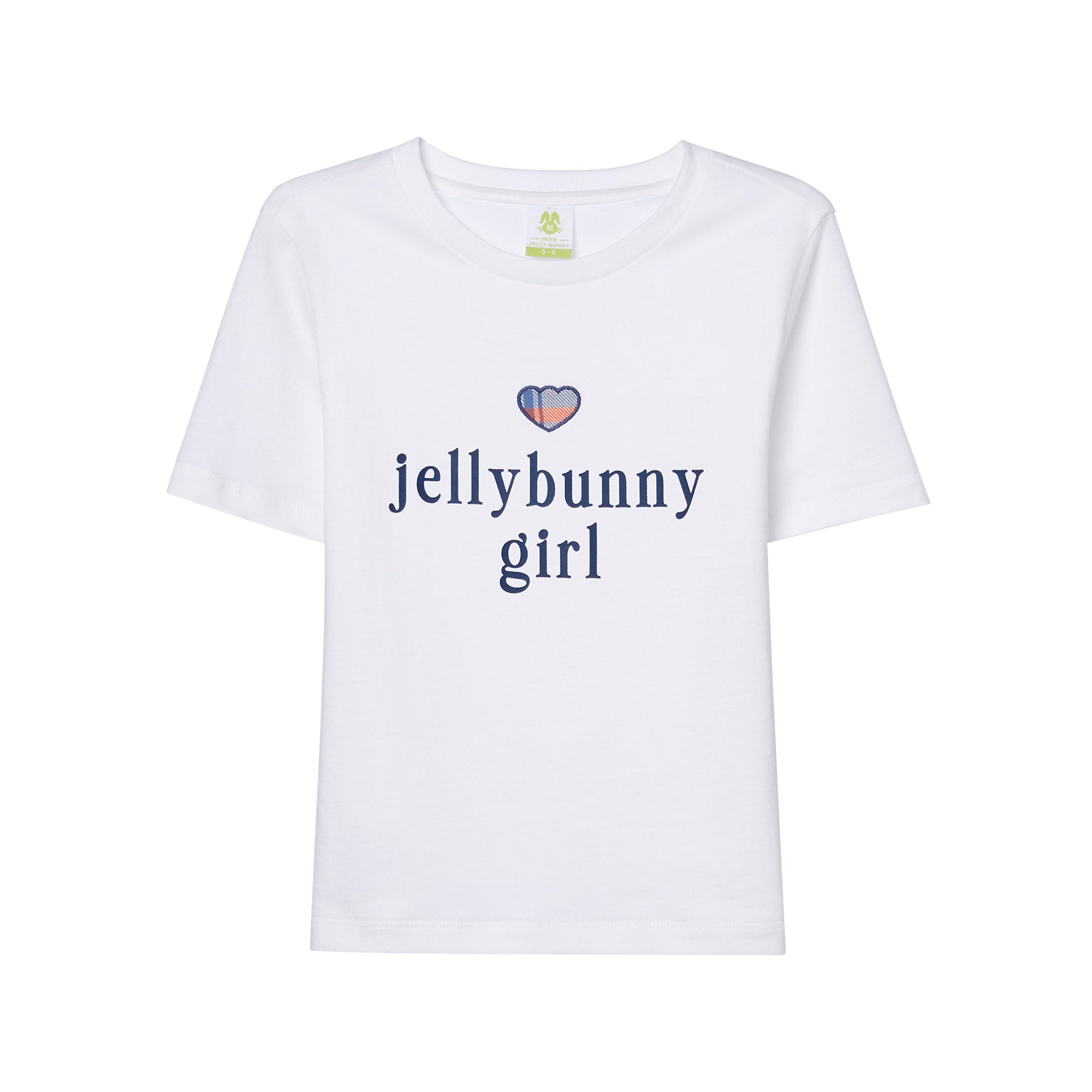 Jelly Bunny Girl Graphic T-Shirt For Mini Girls White