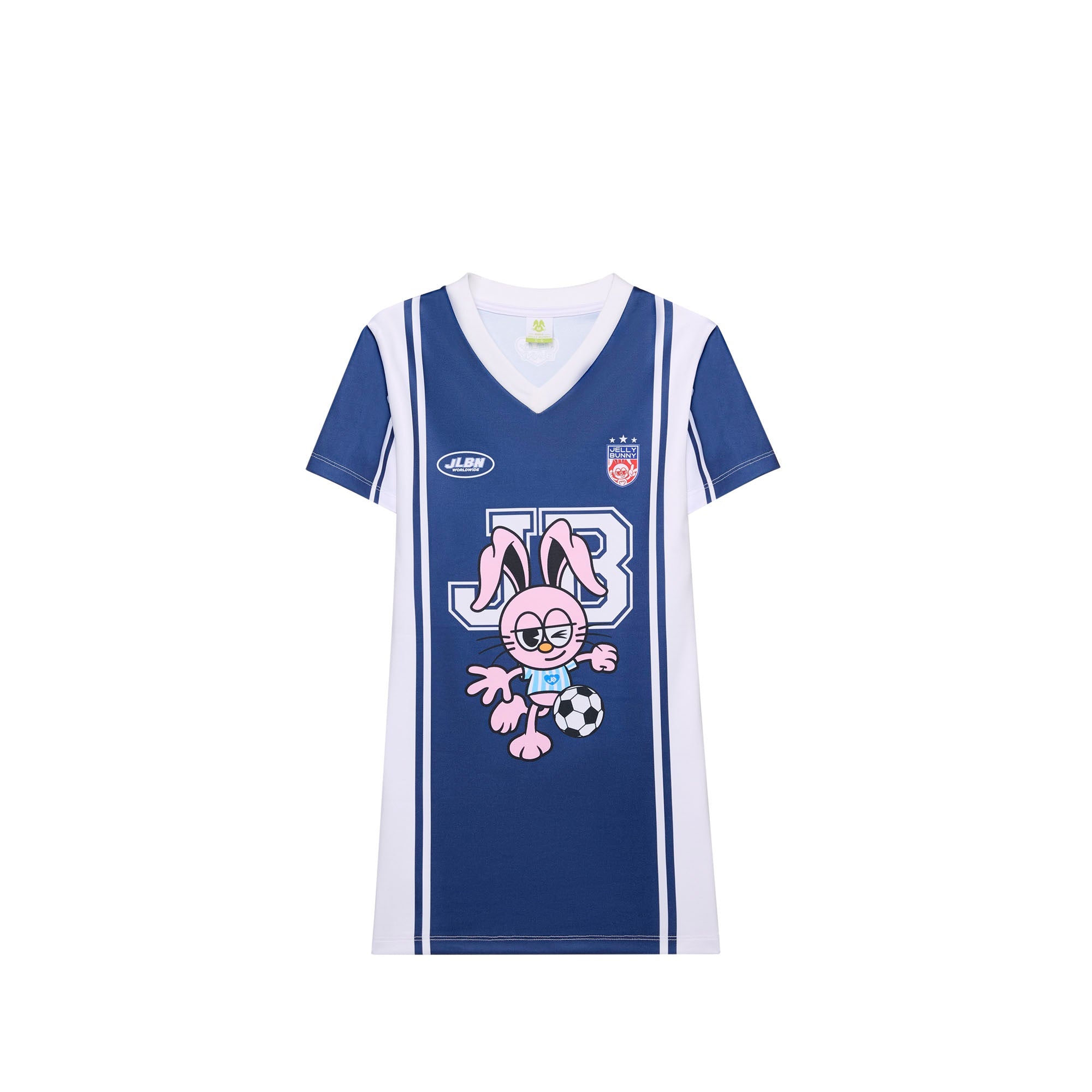 Jeremy Football Dress For Mini Girls Printed Navy