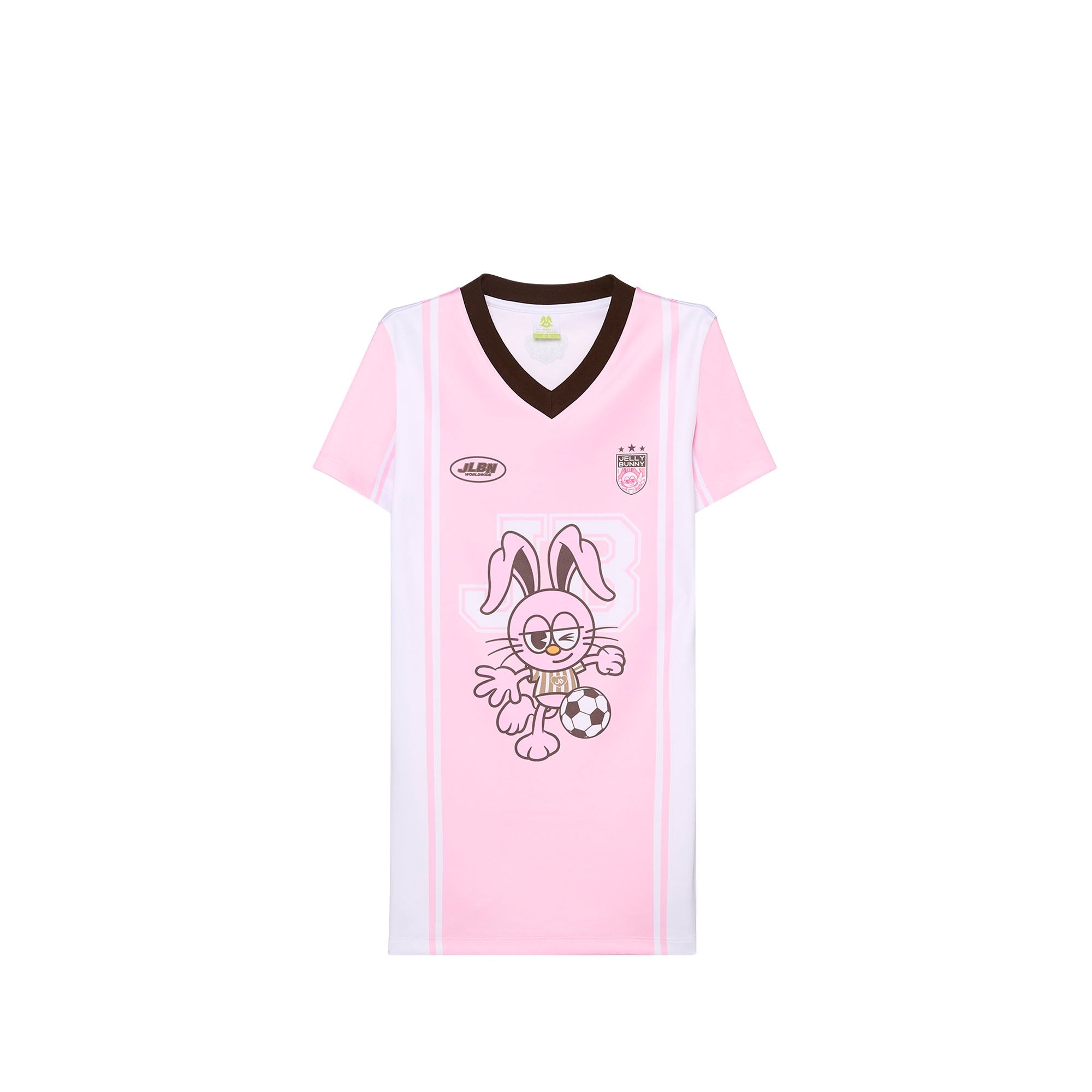 Jeremy Football Dress For Mini Girls Pink