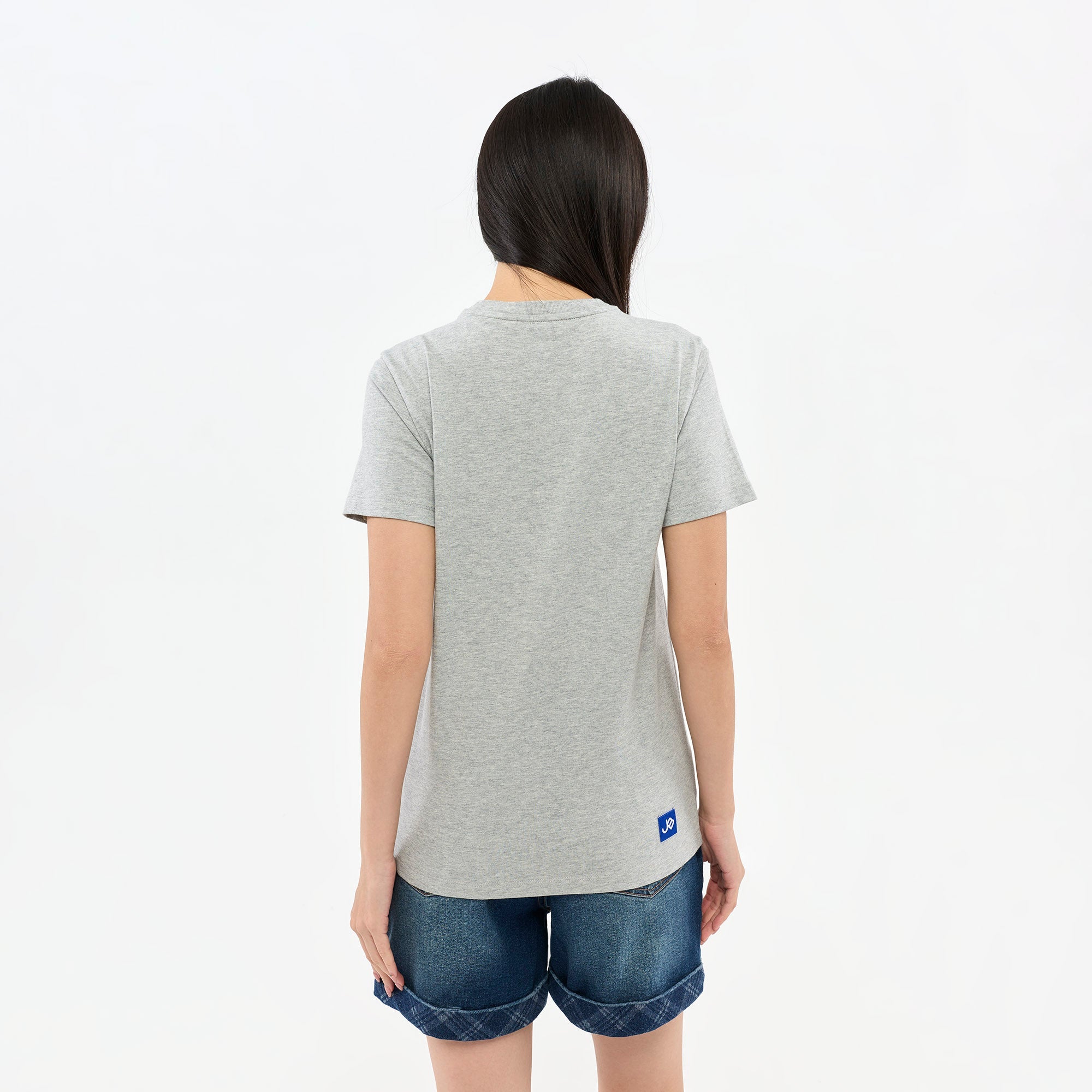 เสื้อยืดแขนสั้นลายพิมพ์ Royal Club
 Grey