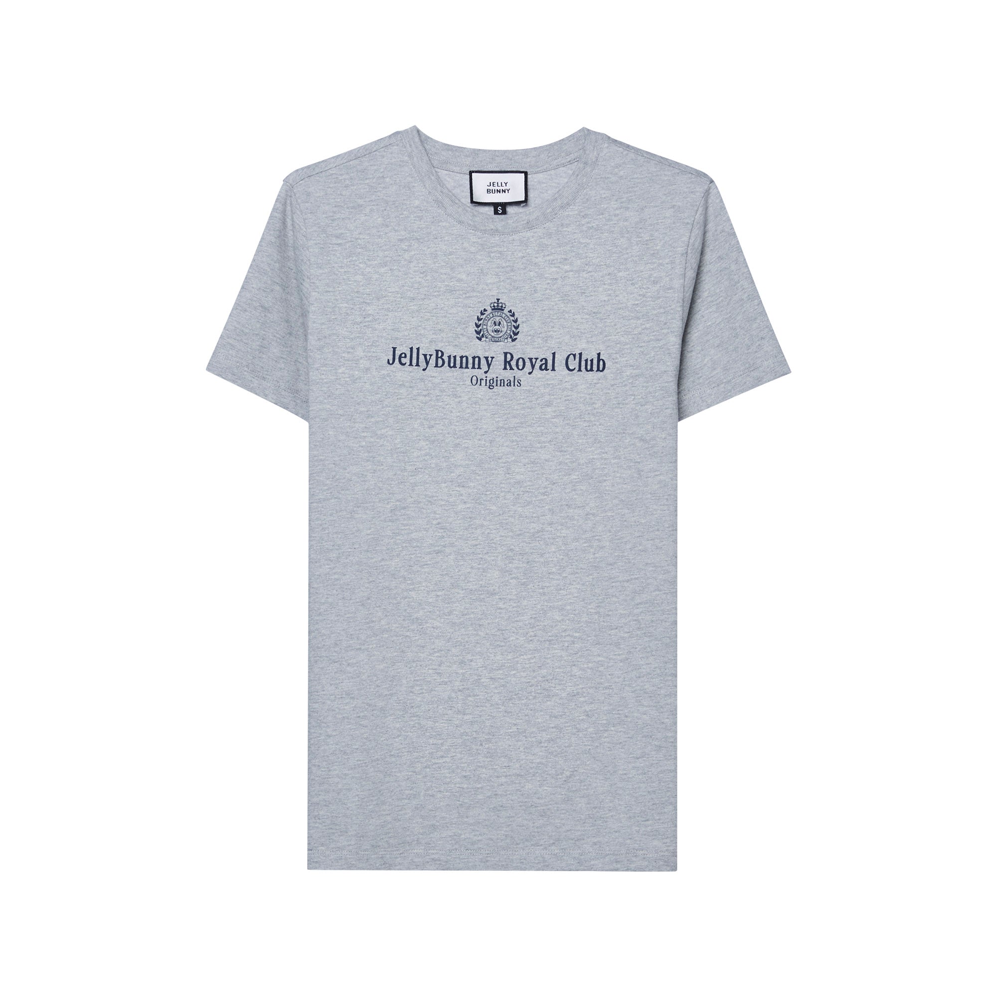 เสื้อยืดแขนสั้นลายพิมพ์ Royal Club
 Grey