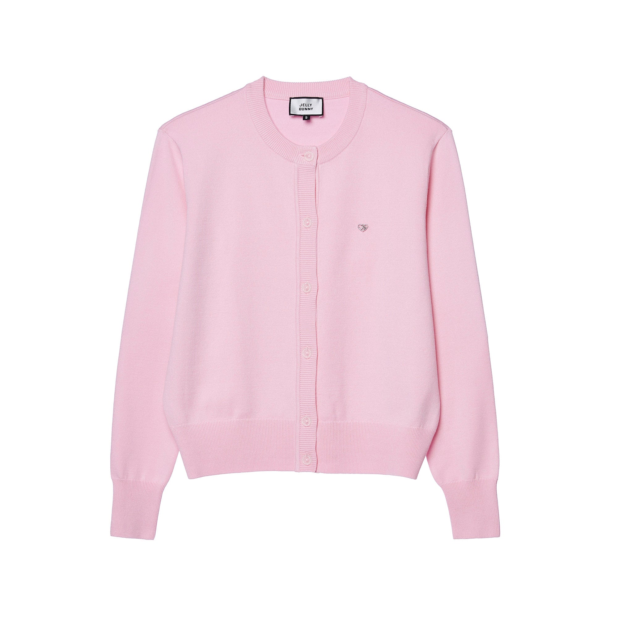 เซ็ตคาร์ดิแกนถักและเสื้อกล้ามถัก Pink
