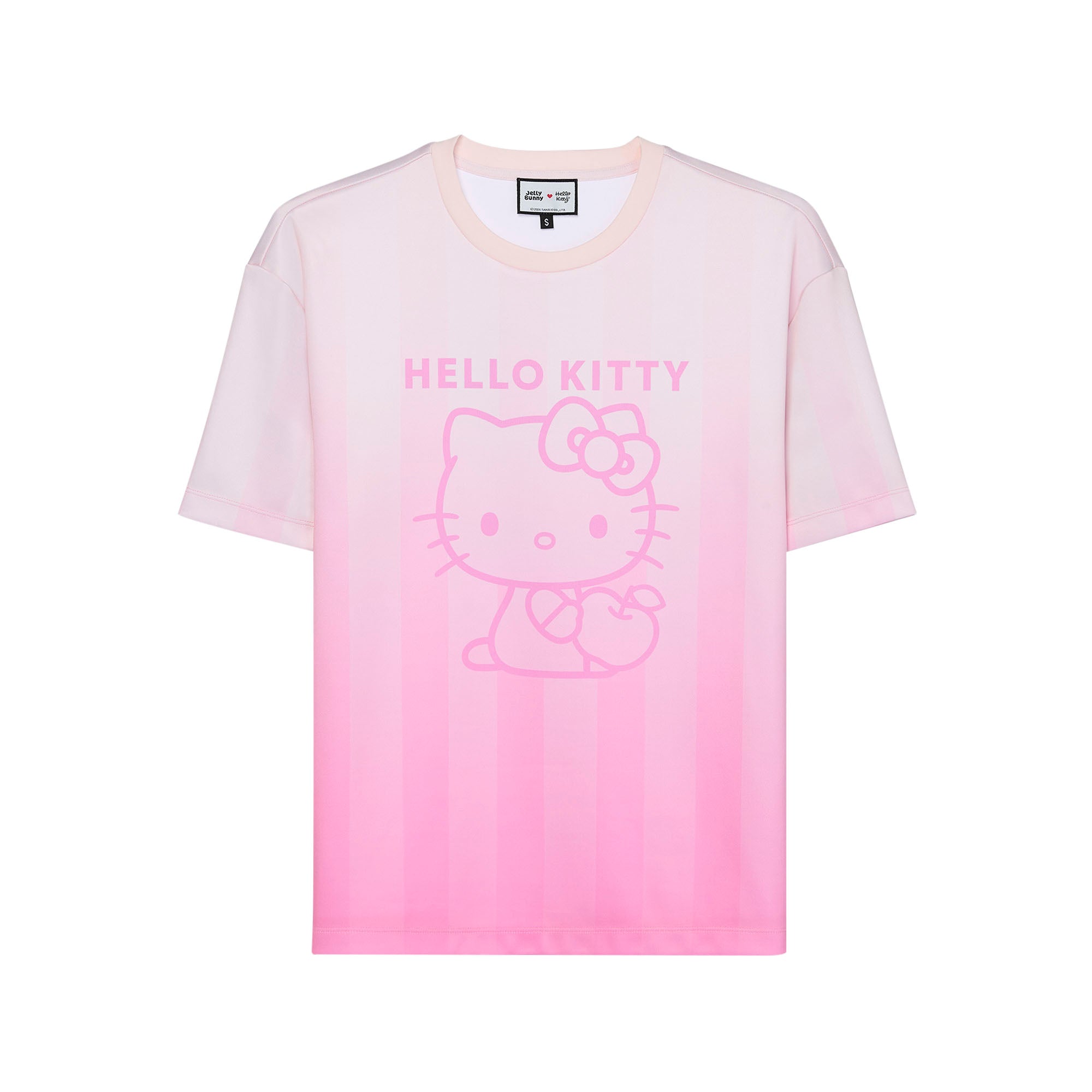 เสื้อยืดแขนสั้นไล่เฉดสี Hello Kitty Multi Color