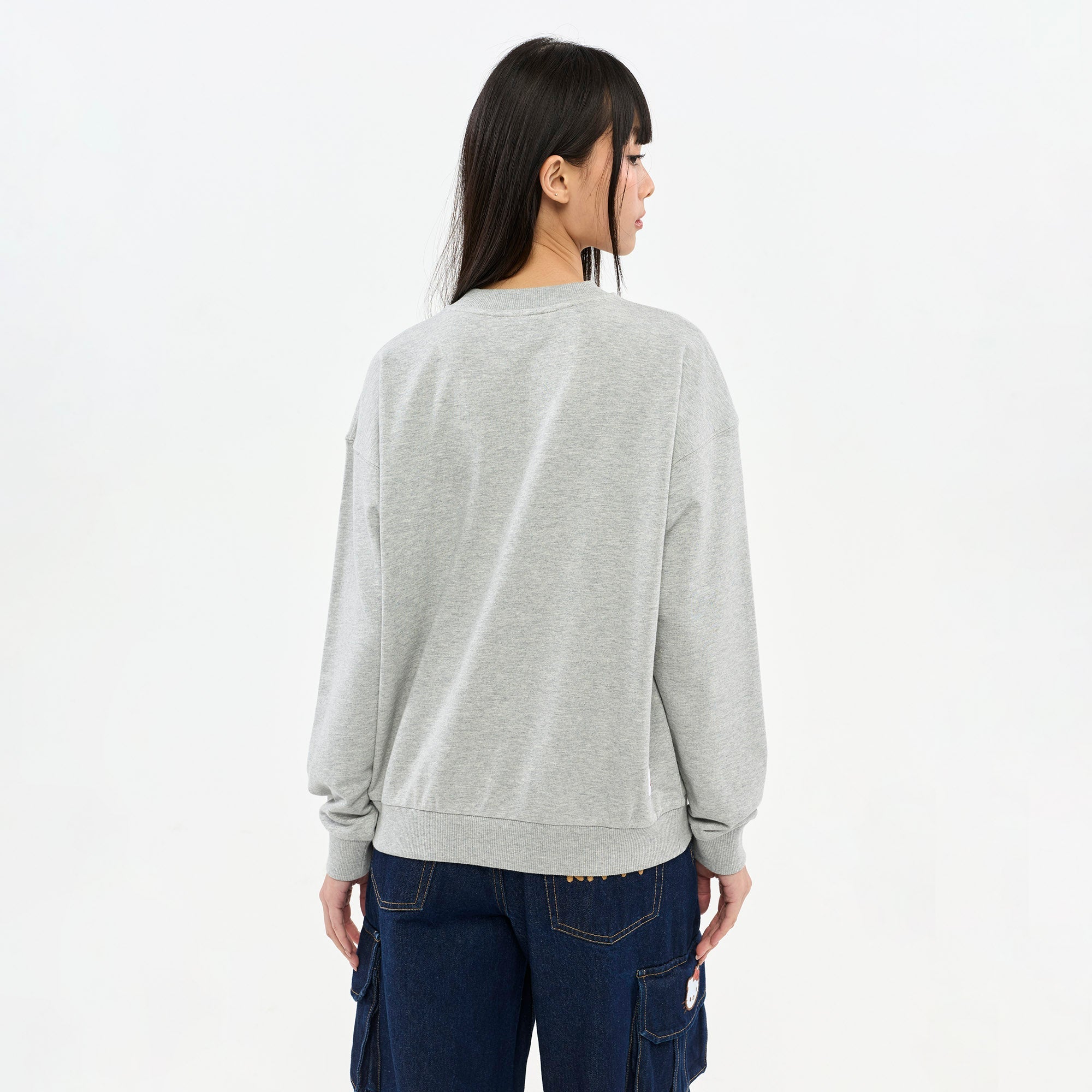 เสื้อพูลโอเวอร์ Hello Kitty Grey