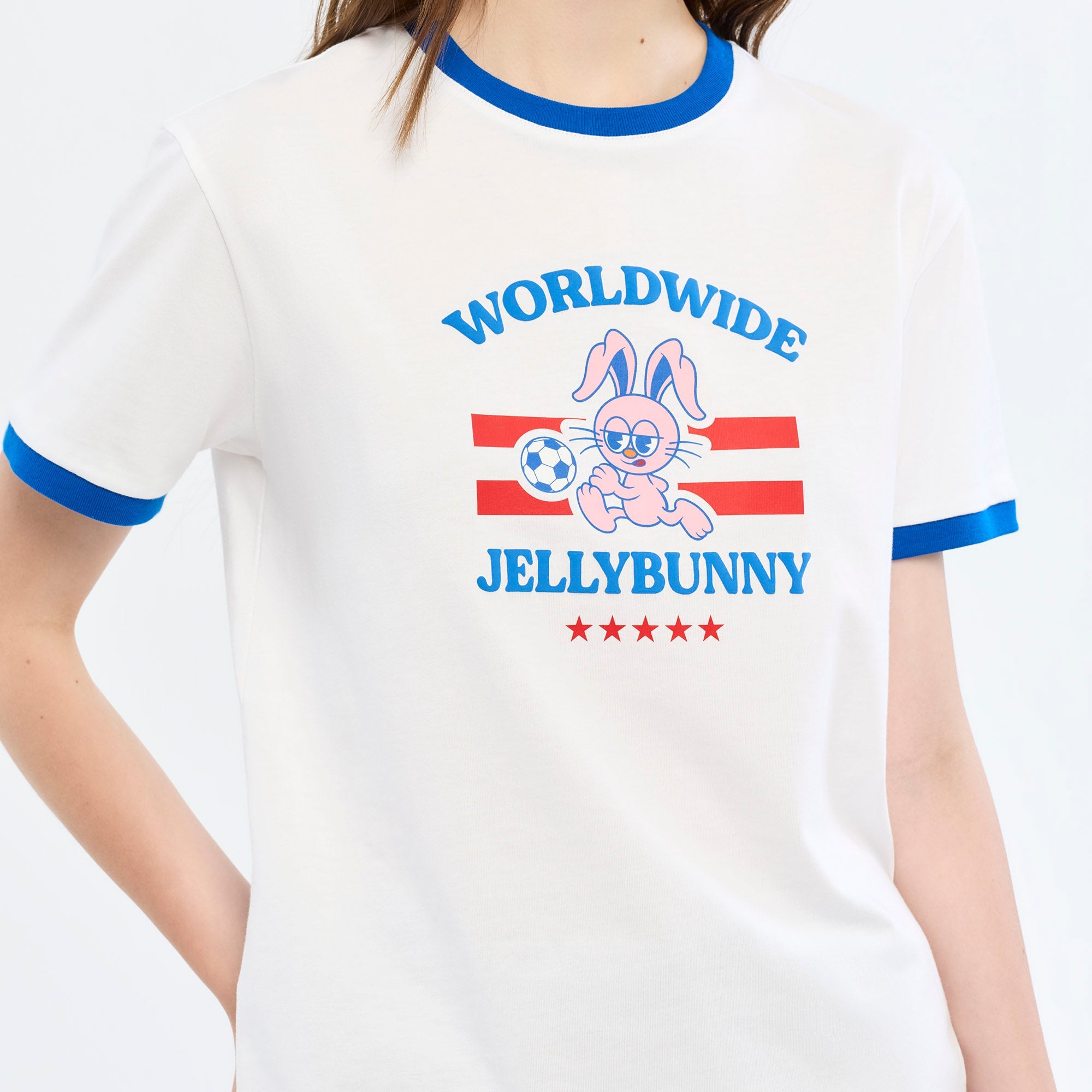 Worldwide Graphic T-Shirt White