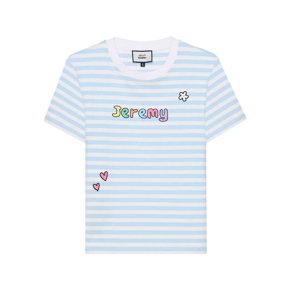 เสื้อยืดลายทาง Jeremy Blue