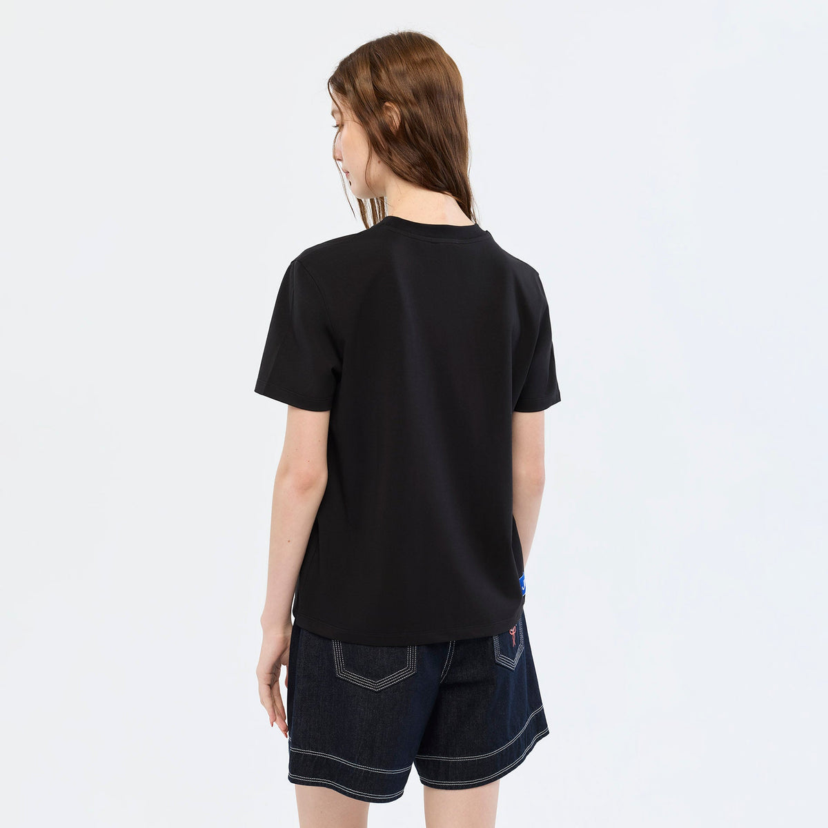 Bunny Sketch Graphic T-Shirt Black