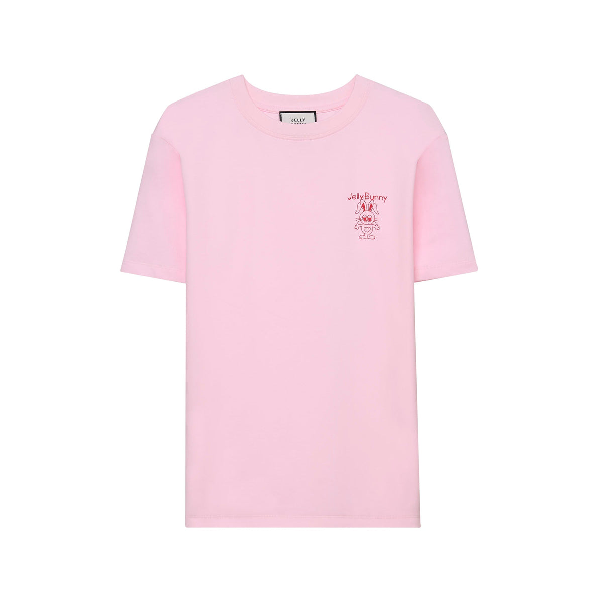 Bunny Sketch Graphic T-Shirt Pink
