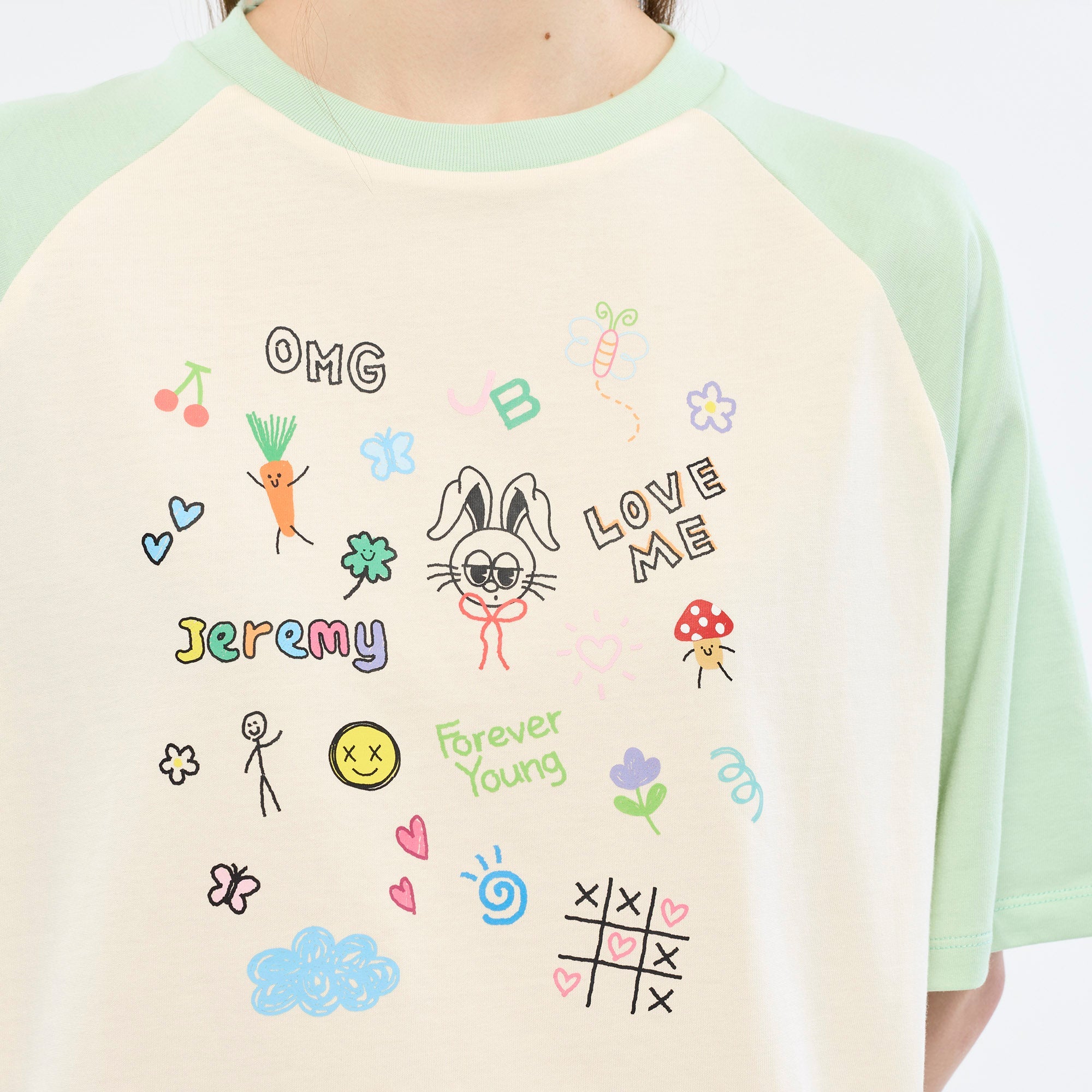 เสื้อยืดแขนแร็กแลน Jeremy Green