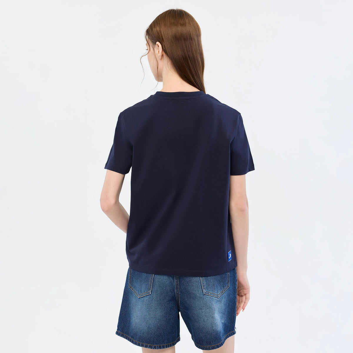 Bunny Face Graphic T-Shirt Navy