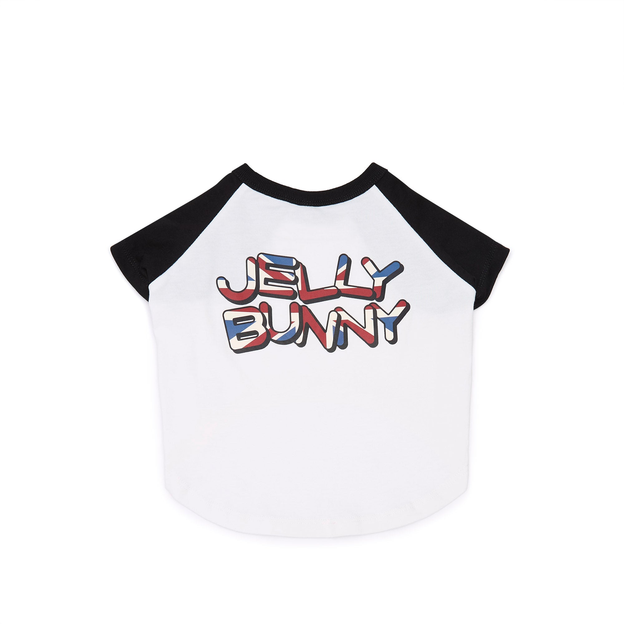 Jeremy Contrast Sleeve T-Shirt For Pets White