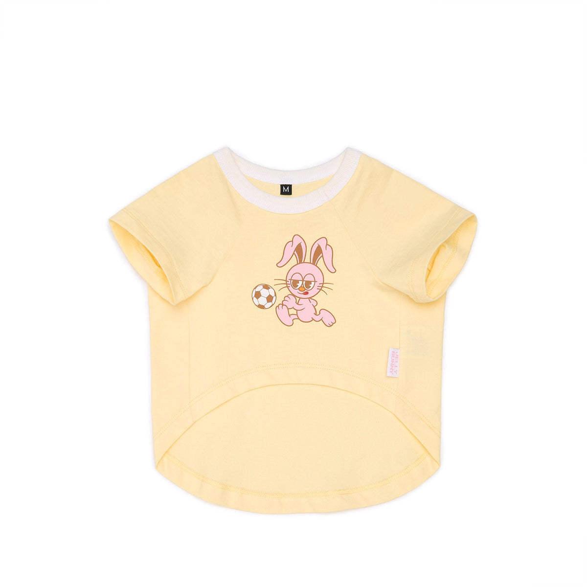 เสื้อยืดลายกราฟิกกระต่าย สำหรับสัตว์เลี้ยง Cream