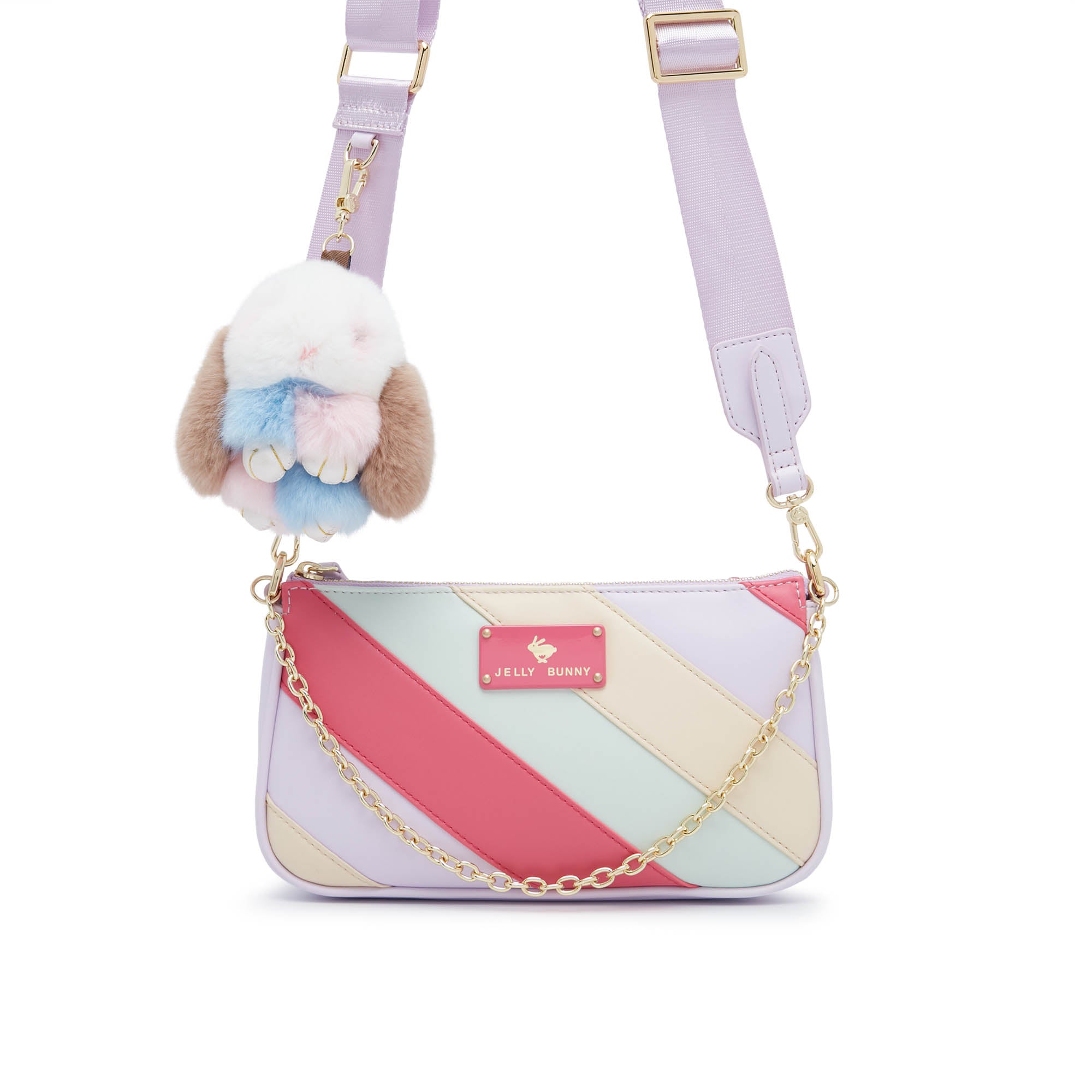 Transparent jelly bear/ bunny shoulder Bag / daily bag / Clear