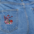 Launch Break Denim Shorts - Jelly Bunny TH