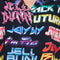 Coolest Energy Print Short Sleeve Shirt - Jelly Bunny TH