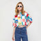Space Invader Print Short Sleeve Shirt - Jelly Bunny TH