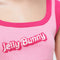Launch Break Knitted Crop Top - Jelly Bunny TH